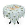 Load image into Gallery viewer, Custom Mahjong Tablecloth, Card Game Table Cover, Monogram, Personalized, Pastel Cottage Core, Leopard Cheetah, Preppy, Grand Millennial

