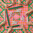 Load image into Gallery viewer, Custom Mahjong Tablecloth, Card Game Table Cover, Monogram, Personalized, Letter, Initial, Preppy, Chinoiserie, Flamingos, Pagoda, Bamboo

