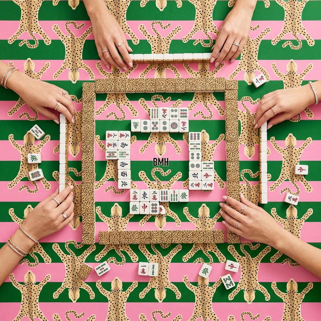 Custom Mahjong Mat