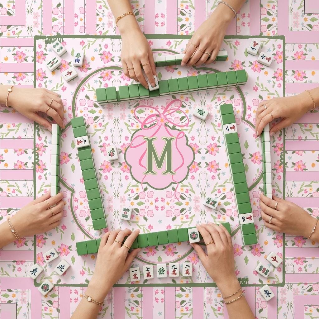 Custom Mahjong Mat