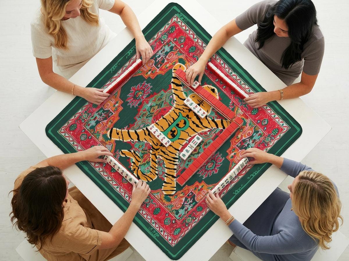 Custom Mahjong Mat
