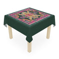 Load image into Gallery viewer, Custom Mahjong Tablecloth, Card Game Cover, Monogram, Personalized, Letter, Initial, Preppy, Tibetan Leopard Cheetah, Oriental Rug Design
