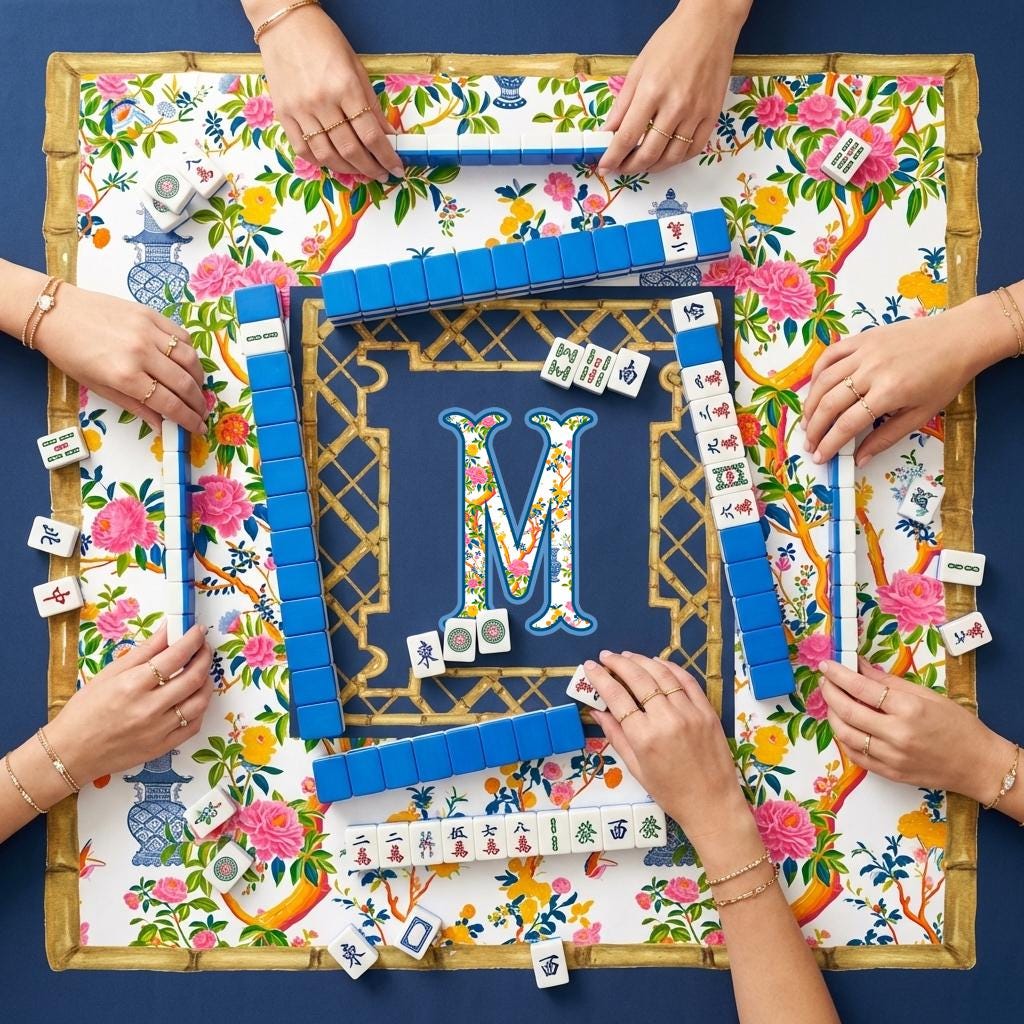 Custom Mahjong Mat