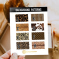 Load image into Gallery viewer, Custom Mahjong Zip Bag, Tile Pouch, Game Bag, Preppy, Large, Monogram, Personalized, Letter, Initial, Tortoise, Leopard
