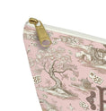 Load image into Gallery viewer, Custom Mahjong Card Zip Accessory Bag, Pouch, Game, Chinoiserie, Card Holder, Monogram, Personalized, Letter, Initial, Dice, Toile, Gift
