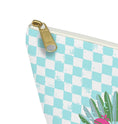 Load image into Gallery viewer, Custom Zip Mahjong Card Bag, Monogram, Personalized, Letter, Initial, Travel Pouch, Tech, Chinoiserie, Preppy, Monkey Checker, Palm
