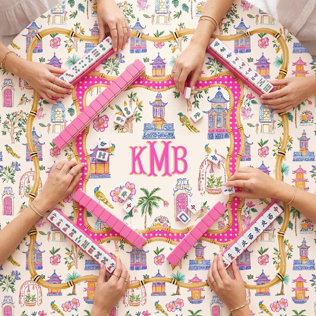 Custom Mahjong Mat