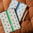 Load image into Gallery viewer, Personalized Ipad Case, Pro, Air, 11, 12.9, Custom Cover, Monogram, Folio, Stand, Name, Grand Millennial, Cottage Core, Blue, Pink, Green
