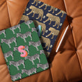 Load image into Gallery viewer, Personalized Ipad Case, Pro, Air, 11, 12.9, Custom Cover, Monogram, Folio, Stand, Initial, Preppy, Leopard, Zebra
