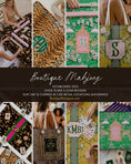 Load image into Gallery viewer, Personalized Mahjong Platter, Custom Serving, Plate, Monogram, Gift, Housewarming Gift, Hostess Gift, Preppy, Leopard Umbrella Chinoiserie.
