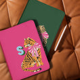 Load image into Gallery viewer, Personalized Ipad Case, Pro, Air, 11, 12.9, Custom Cover, Monogram, Folio, Stand, Initial, Preppy, Leopard, Tiger, Bows
