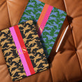 Load image into Gallery viewer, Personalized Ipad Case, Pro, Air, 11, 12.9, Custom Cover, Monogram, Folio, Stand, Initial, Preppy, Bright Leopard, Stripes
