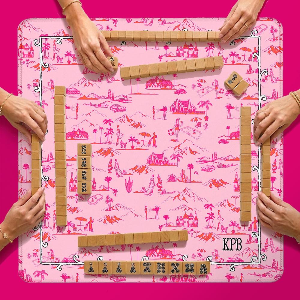 Custom Mahjong Mat