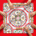Load image into Gallery viewer, Custom Mahjong Mat, 31.5", Neoprene, Personalized, Monogrammed, Initial, Winter, Holiday, Christmas, Nutcracker, Ballerina, Preppy
