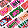 Load image into Gallery viewer, Personalized Shadow Initial Phone Case, Bold Pattern
