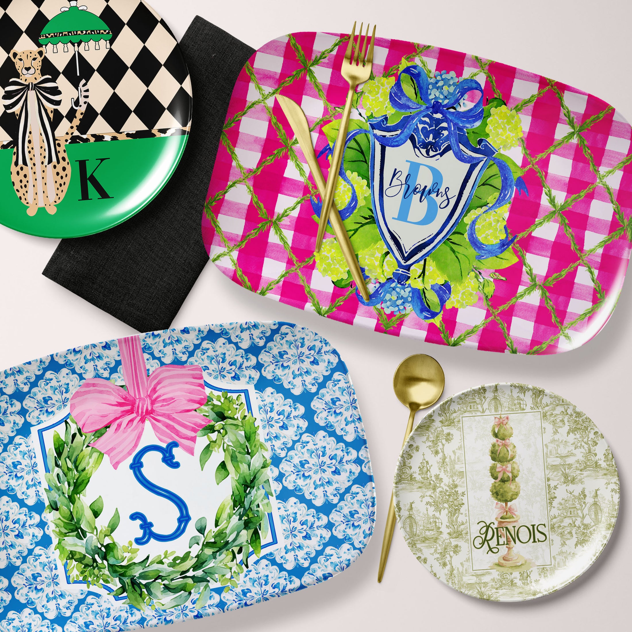 Platter  Platters- Boutique Monogram