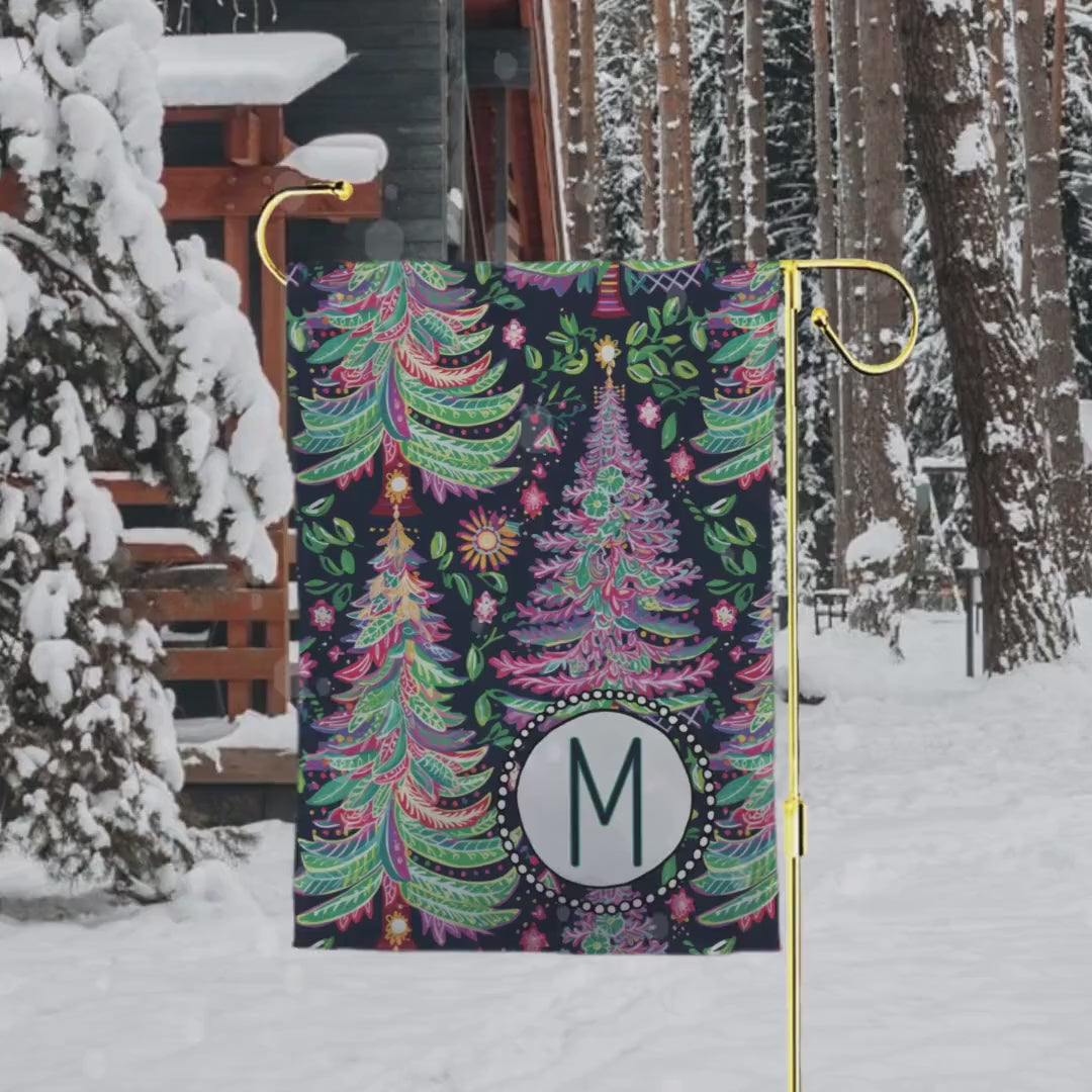 Custom Personalized Christmas Flag