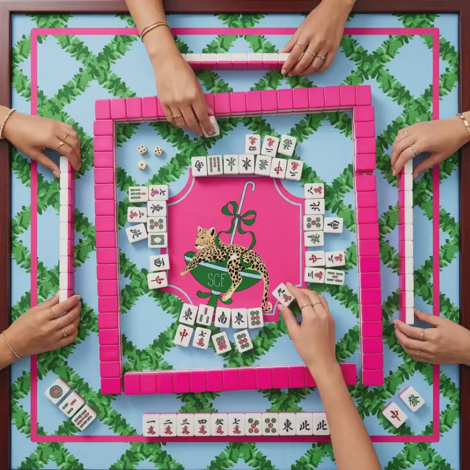 Custom Mahjong Tablecloth