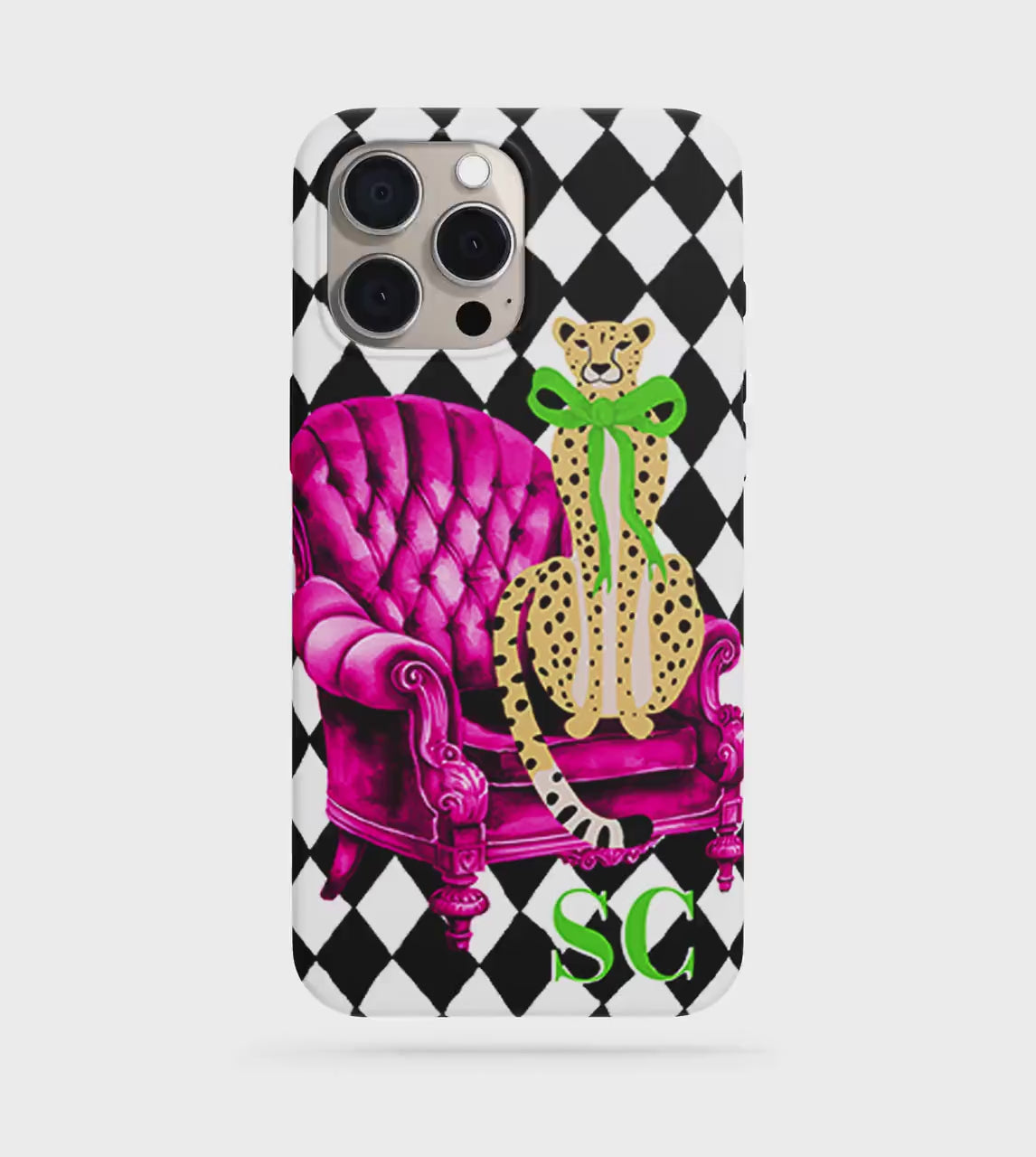 Personalized Name Initial Phone Case