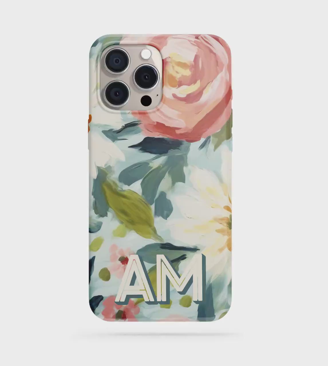 Personalized Name Initial Phone Case