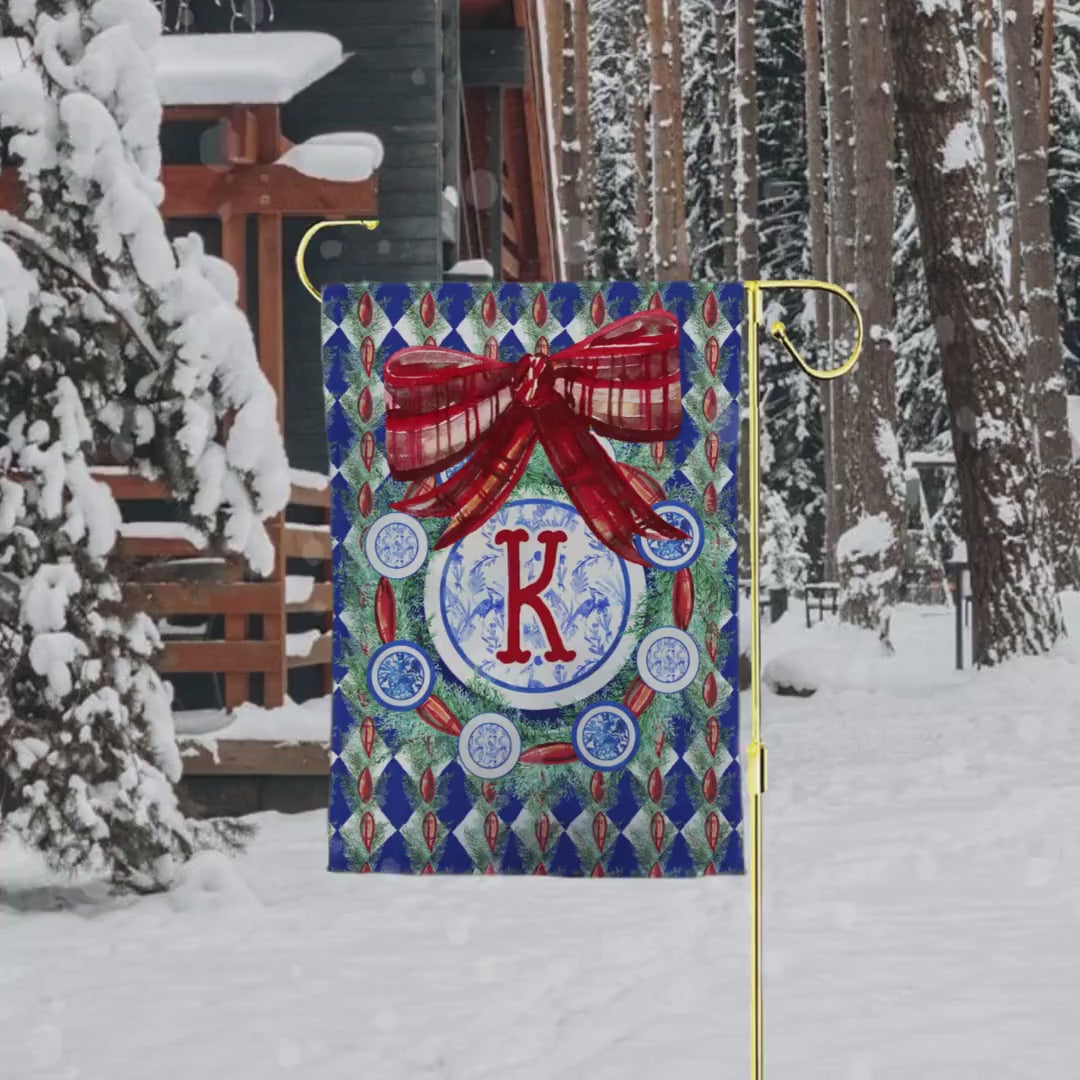 Custom Personalized Christmas Flag