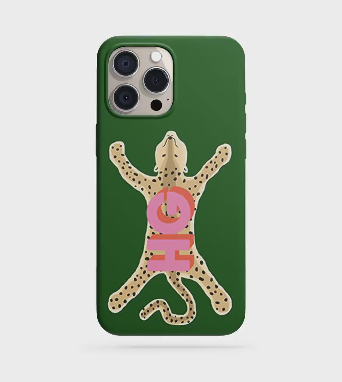 Personalized Shadow Initial Phone Case