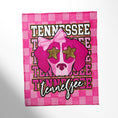 Load image into Gallery viewer, College Throw Blanket, Pink Fan Collection
