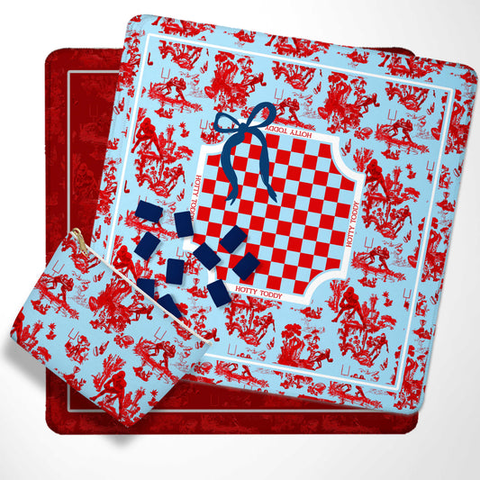 Mahjong Mat, College Football, Neoprene, Wholesale  Mahjong Mat Wholesale- Boutique Monogram