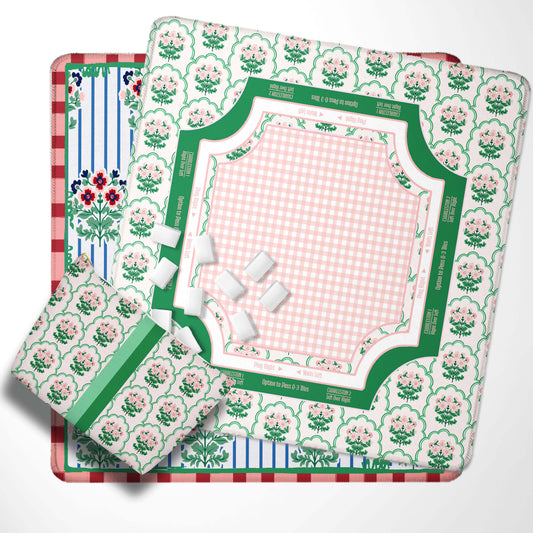 Mahjong Mat, Grand Millennial, Cottage Core, Preppy, Wholesale  Mahjong Mat Wholesale- Boutique Monogram