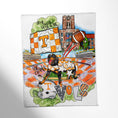 Load image into Gallery viewer, College Throw Blanket, Tennessee
