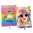 Load image into Gallery viewer, Personalized Taylor Swift Eras Tour Plush and Furry Sherpa Personalized Blankets
