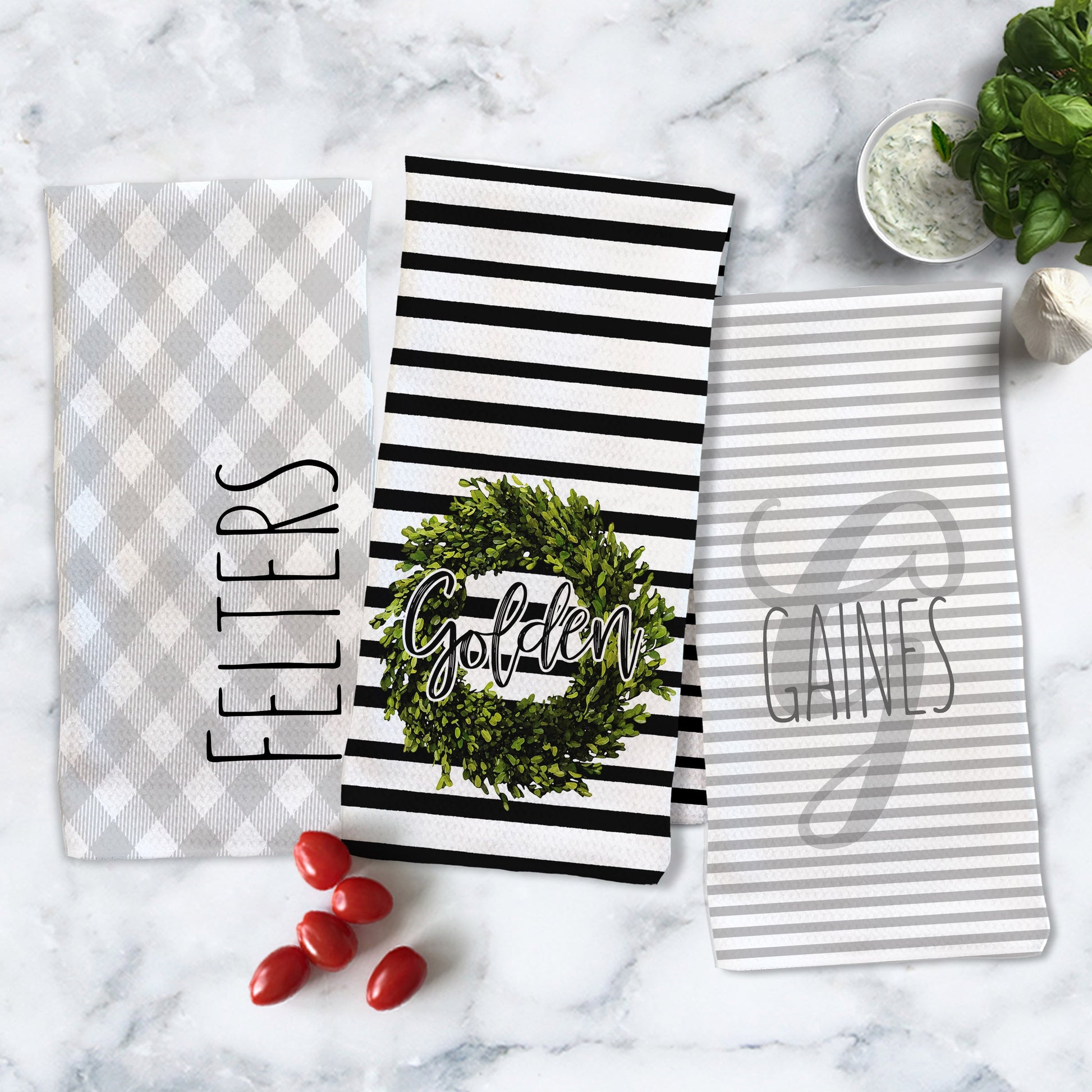 Personalized Kitchen Towels