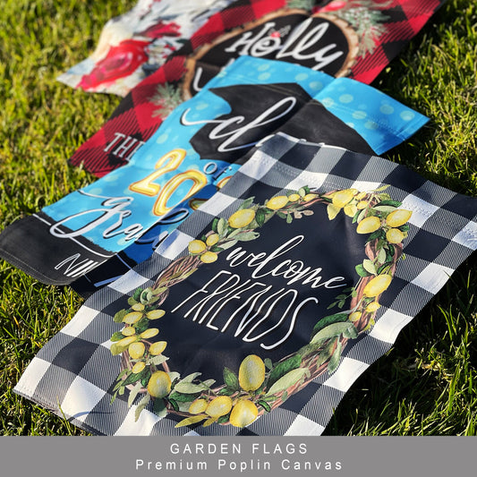 Personalized Garden Flag