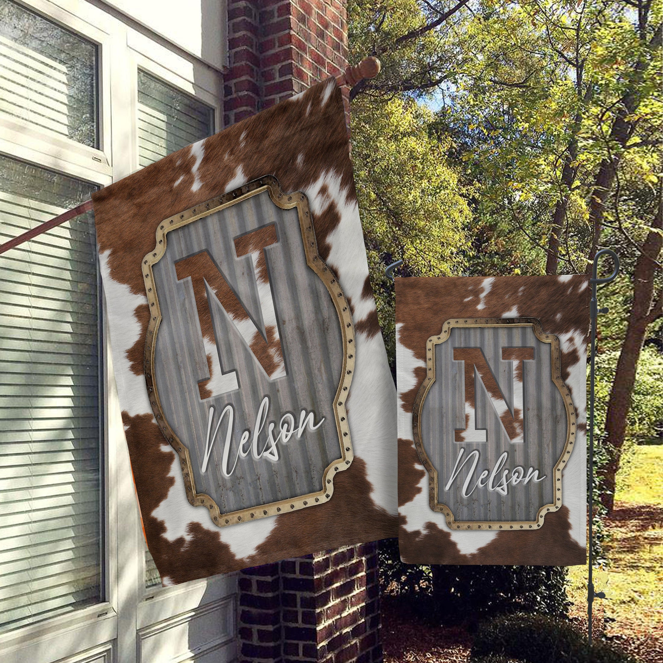 Personalized Garden Flag