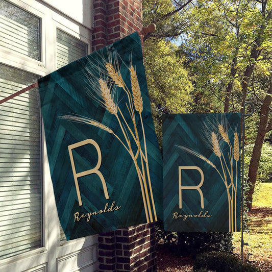 Personalized Garden Flag