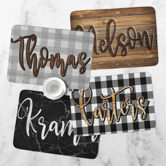 Custom Dish Mat