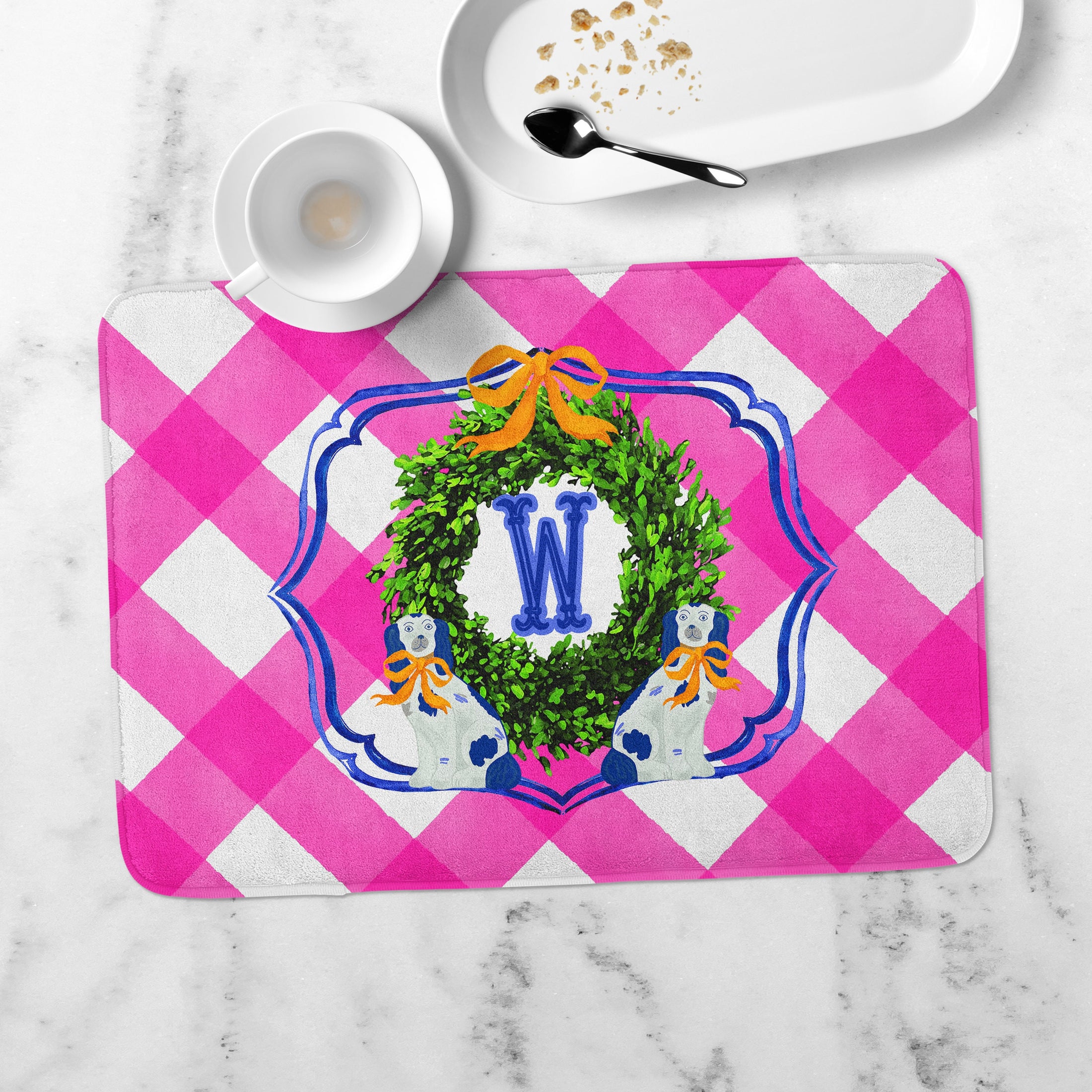 Custom Dish Mat