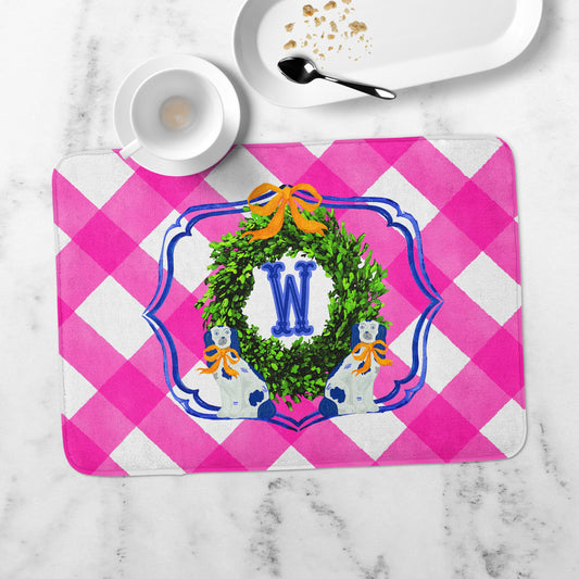 Custom Dish Mat