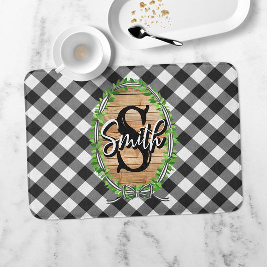 Custom Dish Mat