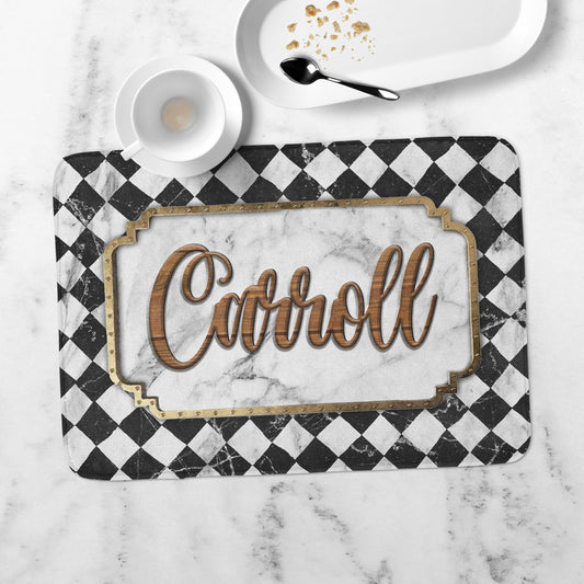 Custom Dish Mat