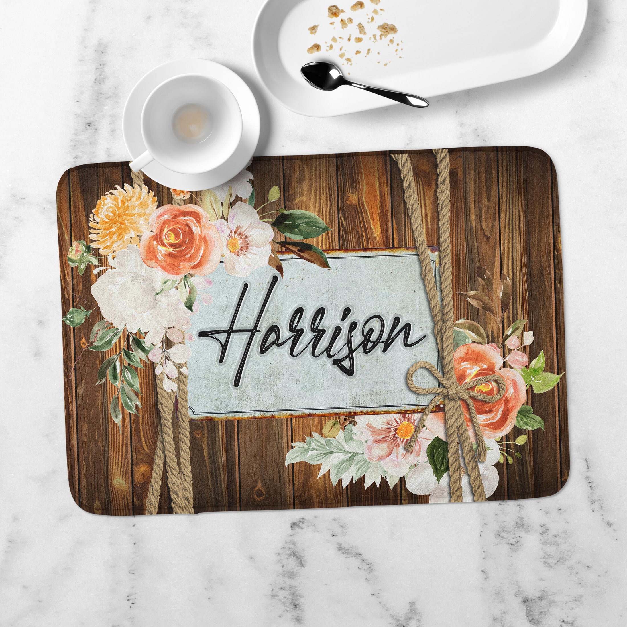 Custom Dish Mat