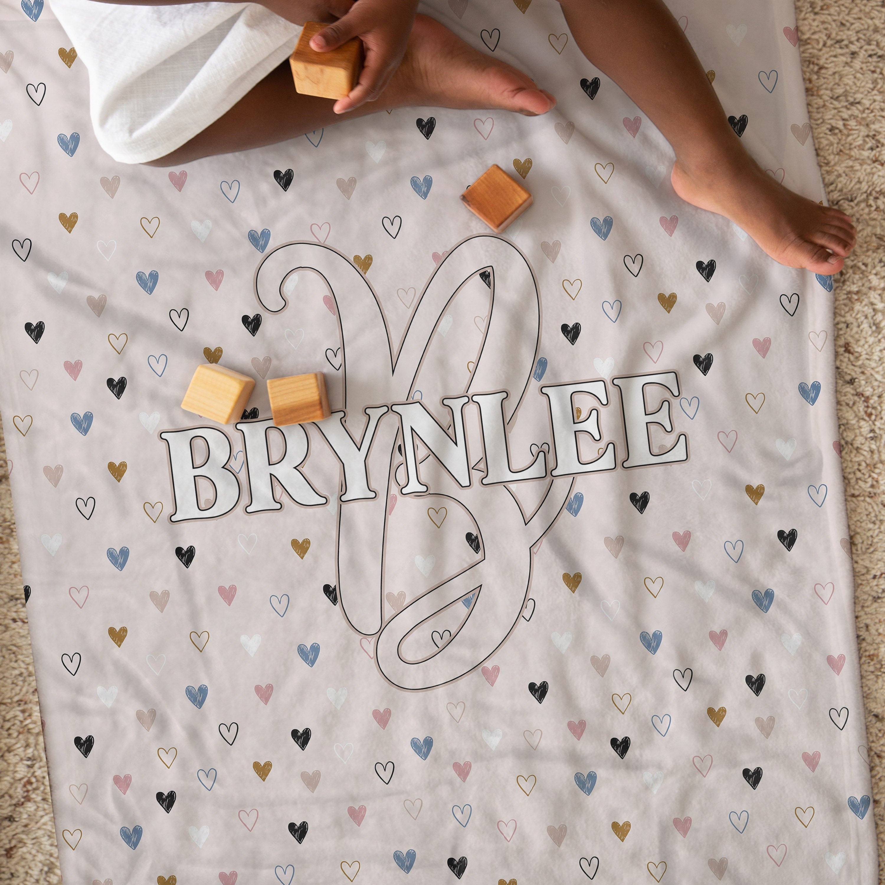 Baby Blanket BOUTIQUE MONOGRAM